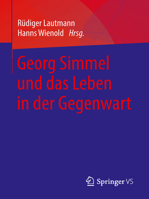 cover image of Georg Simmel und das Leben in der Gegenwart